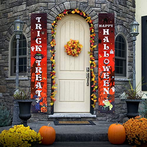 Details about 3 Pack Halloween Trick or Treat Banner Outdoor Decorations Set Fun Hanging Signs Details about 3 Pack Halloween Trick or Treat Banner Outdoor Decorations Set Fun Hanging Signs